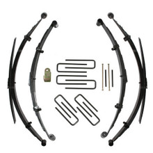 Skyjacker T303RKS - 4Runner Lift Kit 3 Inch Lift 84-85 4Runner Includes Front/Rear Leaf Springs Front/Rear U Bolt Kits Front/Rear Spring Bushing Kits Track Arm Bracket