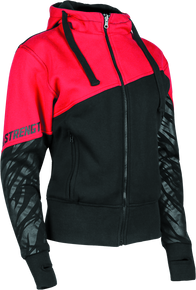 Speed and Strength 884448 - Cat Outa Hell Hoody Red/Black Womens - XS