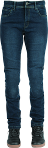 Speed and Strength 889850 - Fast Times Denim Pant Blue Womens - 4 Long