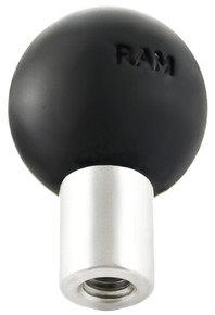 sPOD 860225 - RAM 1/4-20 Female Threaded Hole with 1 Inch ball