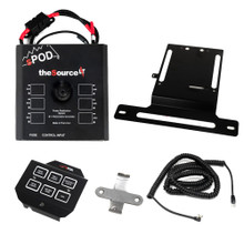 sPOD 870094 - SourceLT/Mini6 Steering Wheel Mount Kit 22-24 Polaris RZR Pro R/Turbo R 20-24 Pro XP