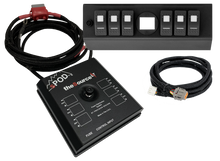 sPOD 873150 - SourceLT w/ Genesis Adapter and Red LED Switch Panel for JK 2007-2008