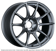 SSR XA18105+1505GDK - GTX01 18x10.5 5x114.3 15mm Offset Dark Silver Wheel Evo X / G35 / 350z / 370z