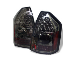 Spyder 5000972 - Chrysler 300C 05-07 LED Tail Lights Smoke ALT-YD-C305-LED-SM