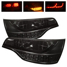 Spyder 5000316 - GMC Sierra 19-20 LED Model Only LED Tail Lights - Black Smoke ALT-YD-GS19LED-LED-BSM