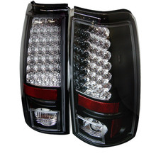 Spyder 5002044 - Chevy Silverado 1500 99-02 (Not Fit Stepside) LED Tail Lights Blk ALT-YD-CS99-LED-BK