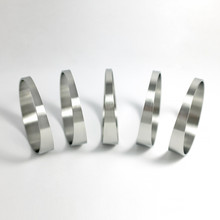 Stainless Bros 609-03801-0006 - 1.50in x 1.5D/2.25in CLR Loose Radius 16 Gauge Pie Cut - 5pk