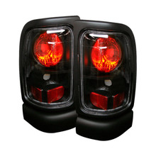Spyder 5002662 - Dodge Ram 1500 94-01/Ram 2500/3500 94-02 Euro Style Tail Lights Black ALT-YD-DRAM94-BK