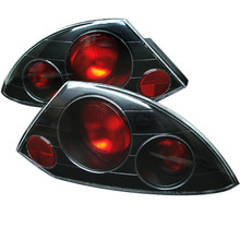 Spyder 5006288 - Mitsubishi Eclipse 00-02 Euro Style Tail Lights Black ALT-YD-ME00-BK