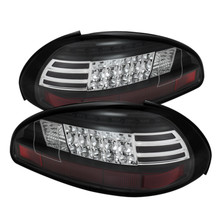 Spyder 5007148 - Pontiac Grand Prix 97-03 LED Tail Lights Black ALT-YD-PGP97-LED-BK
