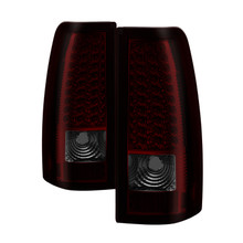 Spyder 5011763 - Xtune Chevy Silverado 1500/2500/3500 99-02 LED Tail Lights Red Smoke ALT-ON-CS99-LED-RS