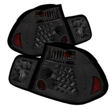 Spyder 5015068 - BMW E46 3-Series 02-05 4Dr Tail Lights Smke ALT-YD-BE4602-4D-LED-SM