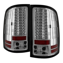 Spyder 5014931 - GMC Sierra 07-13 (Not fit 3500 Dually 4 Rear Wheels)LED Tail Lights Chrome ALT-YD-GS07-LED-C