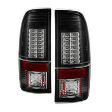 Spyder 5029188 - Ford Super Duty 08-15 Version 2 LED Tail Lights Black ALT-YD-FS07-LED-G2-BK