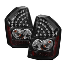 Spyder 5034373 - Chrysler 300C 08-10 LED Tail Lights Black ALT-YD-C308-LED-BK