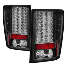 Spyder 5070197 - Jeep Grand Cherokee 07-10 LED Tail Lights Black ALT-YD-JGC07-LED-BK