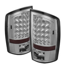 Spyder 5073020 - Xtune Dodge Ram 07-08 1500 / Ram 07-09 2500/3500 LED Tail Lights Chrome ALT-JH-DR07-LED-C