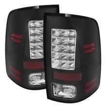 Spyder 5077530 - Dodge Ram 1500 13-14/Ram 2500 13-14 LED Tail Lights LED Model only - Blk ALT-YD-DRAM13-LED-BK