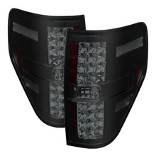 Spyder 5078148 - Ford F150 09-14 LED Tail Lights Black Smoke ALT-YD-FF15009-LED-BSM