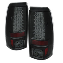 Spyder 5078063 - Chevy Silverado 1500 99-02 (Not Fit Stepside) LED Tail Lights Blk Smke ALT-YD-CS99-LED-BSM