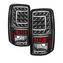 Spyder 5081490 - Xtune GMC Yukon Denali/Denali Xl 01-06 Version 2 C Shape LED Tail Lights Black ALT-ON-CD00-G2-LED-BK