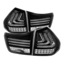 Spyder 5080837 - Lexus RX330/RX350 04-09 LED Tail Lights Black ALT-YD-LRX04-LED-BK