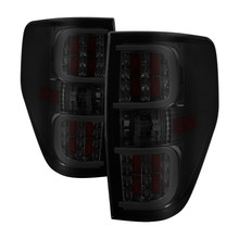 Spyder 5082183 - xTune Ford F150 09-14 LED Tail Lights - Black ALT-ON-FF15009-LBLED-SM