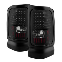 Spyder 5081155 - Xtune Dodge Ram 1500 94-01 / Ram 2500/3500 94-02 LED Tail Lights Black Smoke ALT-ON-DRAM94-LED-BSM