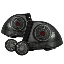 Spyder 5085054 - 01-03 Lexus IS300 LED Tail Lights w/Inner Trunk Lights - Smoke (ALT-YD-LIS300-LED-SET-SM)