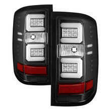 Spyder 5083722 - Chevy Silverado 2016-2017 Light Bar LED Tail Lights - Black ALT-YD-CS16-LED-BK