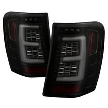 Spyder 5086150 - 99-04 Jeep Grand Cherokee - Light Bar Led Tail Lights - Black Smoke - ALT-YD-JGC99V3-BSM
