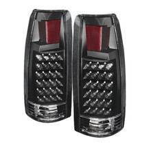 Spyder 9022449 - Xtune Yukon Denali 99-00 LED Tail Lights Black ALT-JH-CCK88-LED-BK