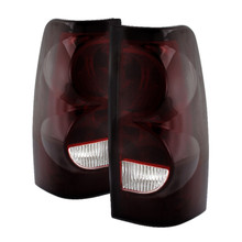 Spyder 9026355 - Xtune Chevy Silverado 1500-2500-3500 03-06 OEM Style Tail Lights Red Smoked ALT-JH-CS03-OE-RSM