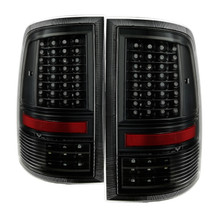 Spyder 9036378 - xTune Dodge Ram 1500 09-14 - Incandescent Only C Shape LED Tail Lights- Black ALT-JH-DR09-LED-CS-BK