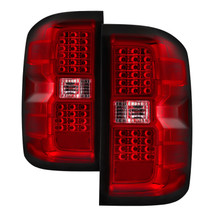 Spyder 9036569 - xTune Chevy 1500 14-16 / Silverado 2500HD/3500HD LED Tail Lights - Red Clear ALT-JH-CS14-LED-RC