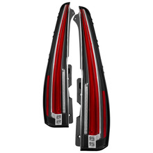 Spyder 9039782 - xTune 07-14 Cadillac Escalade Black LED 2in1 Tail Lights - ALT-JH-CAESC07-2IN1LED-BK