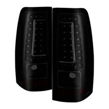 Spyder 9038471 - xTune 99-02 Chevy Silverado 1500/2500/3500 V2 LED Tail Lights - Black Smoke (ALT-ON-CS99-G2-LED-BSM)