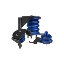 Supersprings SSR-106-40-2 - SumoSprings; Rebel Kits Are Two Piece Unit Attached Both Top And Bottom; Allows Unlimited Travel; Capacity 2600 lbs. At 50 Percent Compression; Do Not Exceed GVWR;