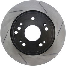 StopTech 126.40068SL - Power Slot 09-10 Acura TSX / 08-10 Honda Accord Rear Left Slotted Rotor
