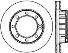 StopTech 126.68001CSL - 71-86 Chevrolet K20 Suburban Cryo Slotted Front Left Sport Brake Rotor