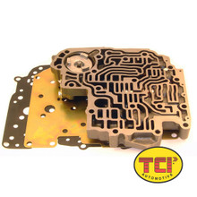 TCI 321115 - TH350 Reverse Shift Pattern Full Manual Valve Body w/ 1st and 2nd Gear Braking