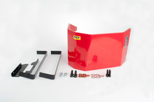 TCI 980000 - Red TH400 Aluminum Transmission Shield
