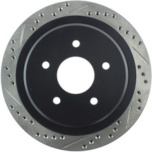 StopTech 127.62062R - 97-10 Chevy Corvette Slotted & Drilled Rear Right Rotor
