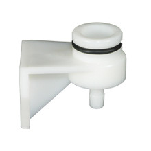 Tilton 74-212 - Remote Master Cylinder Reservoir Bracket - O-Ring - Plastic - White -  74 / 75-Series Master Cylinders - Each