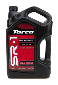 Torco A160530LE - SR-1 Synthetic Oil 5w30 5 Liter Bottle