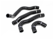 Torque Solution TS-EVX-434BK - 08-15 Mitsubishi Evolution X Silicone Radiator Hose Kit - Black