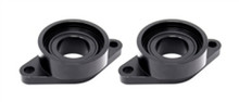 Torque Solution TS-GTR-HKS-BK - Billet Stock to HKS Blowoff Valve Adapter: Nissan GTR R35 All - Black