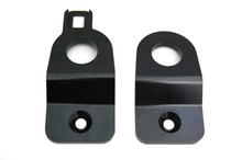 Torque Solution TS-SU-204B - Black Radiator Stay Bracket: 02-07 Subaru Impreza (Inc WRX / STI)