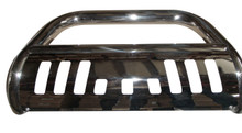 TrailFX 1312124001 - Polished Stainless Steel 3 Inch Diameter W/Skid Plate W/O Light Mounting Tabs