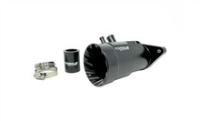 Torque Solution TS-SU-794BK - 15-21 Subaru WRX HD Billet Turbo Inlet - Black